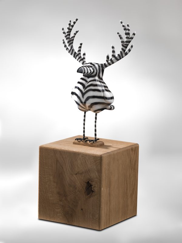 Hirschkrah zebra