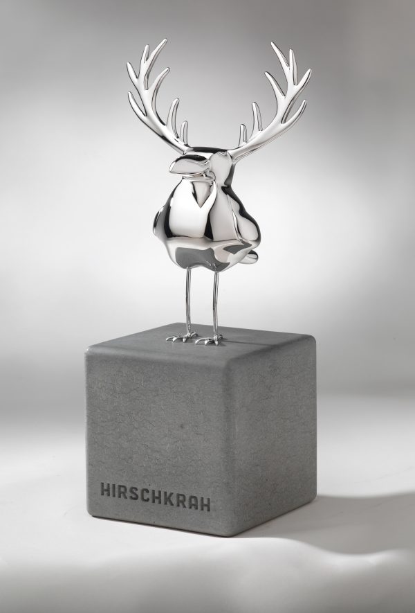 HIRSCHKRAH SKULPTUR - Edition SILVER