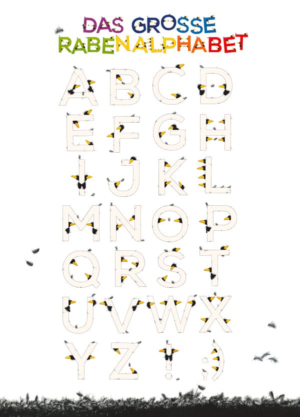 „A-Z,!,?,&,:)“ DAS GROSSE RABENALPHABET