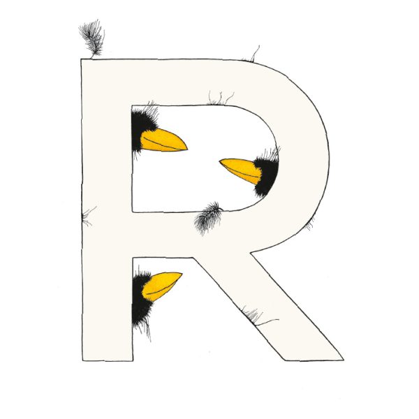 „R“ DAS GROSSE RABENALPHABET